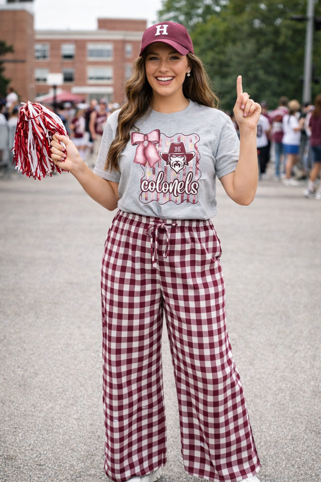 The Colonels Game Day Check Pant | Olive+Mae Boutique